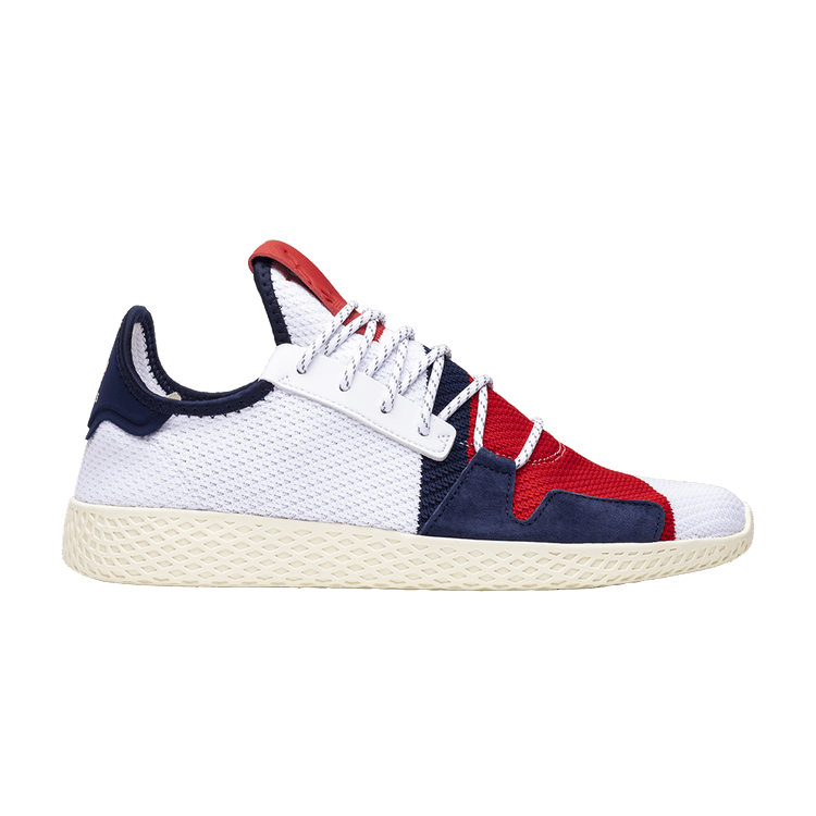 Pharrell x Billionaire Boys Club x adidas Tennis Hu V2 'Scarlet' — Footwear White/Scarlet