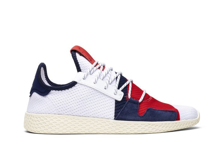 Pharrell x Billionaire Boys Club x adidas Tennis Hu V2 'Scarlet' — Footwear White/Scarlet