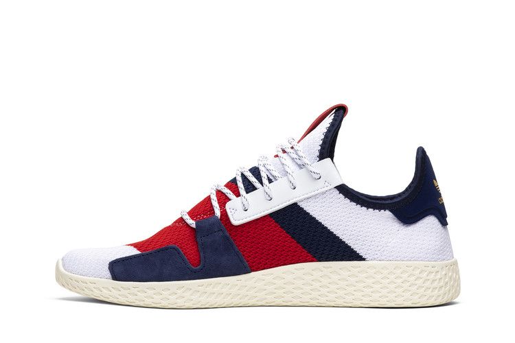 Pharrell x Billionaire Boys Club x adidas Tennis Hu V2 'Scarlet' — Footwear White/Scarlet