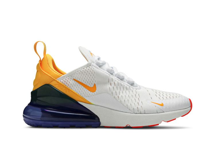 Nike Wmns Air Max 270 'Phillippines' — White/Laser Orange/Hyper Violet (2)