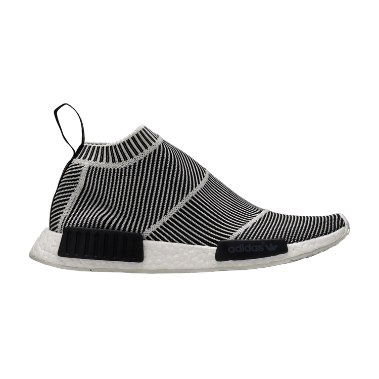 Adidas NMD_CS1 Primeknit 'Core Black' — Black/White