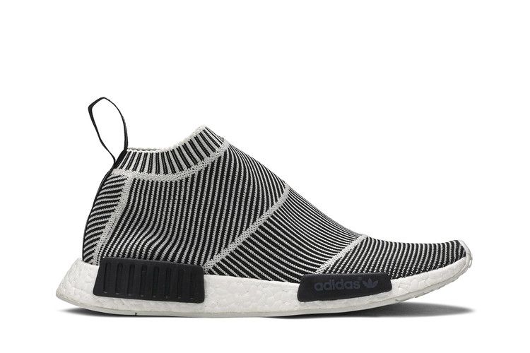 Adidas NMD_CS1 Primeknit 'Core Black' — Black/White