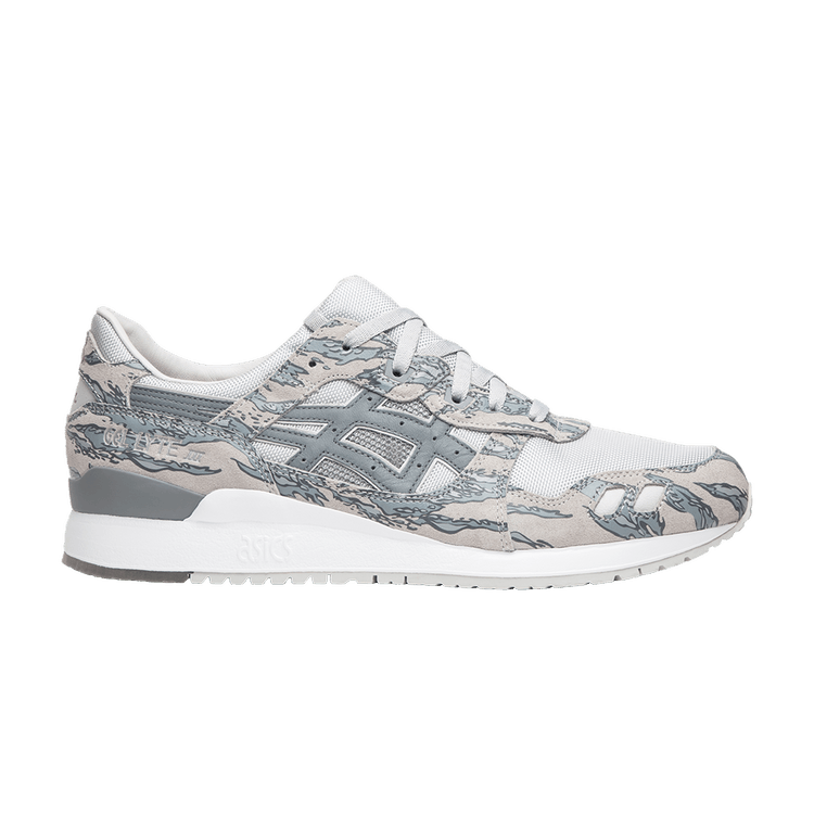 atmos x Solebox x ASICS Gel Lyte 3 'Tiger Urban Camo' — Glacier Grey/Stone Grey