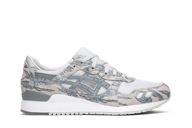 atmos x Solebox x ASICS Gel Lyte 3 'Tiger Urban Camo' — Glacier Grey/Stone Grey