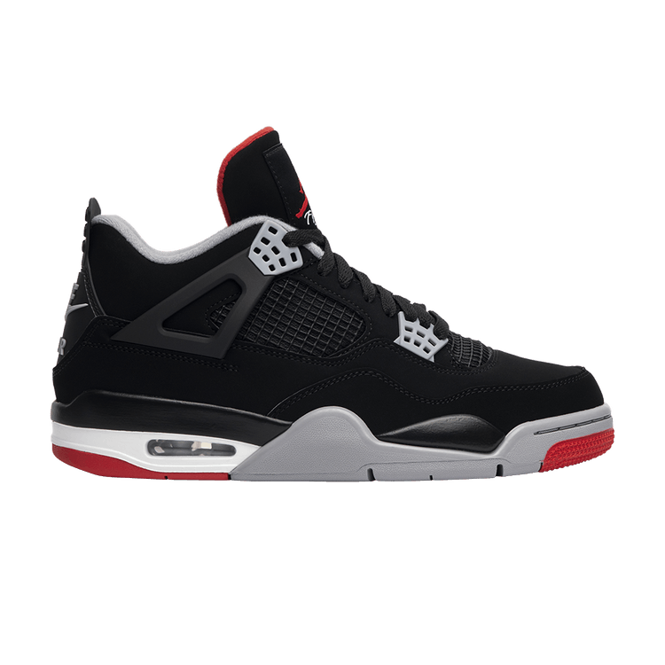 Air Jordan 4 Retro OG 'Bred' 2019 — Black/Cement Grey/Summit White/Fire Red
