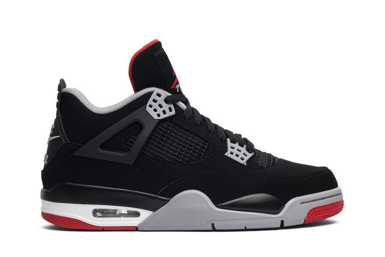 Air Jordan 4 Retro OG 'Bred' 2019 — Black/Cement Grey/Summit White/Fire Red