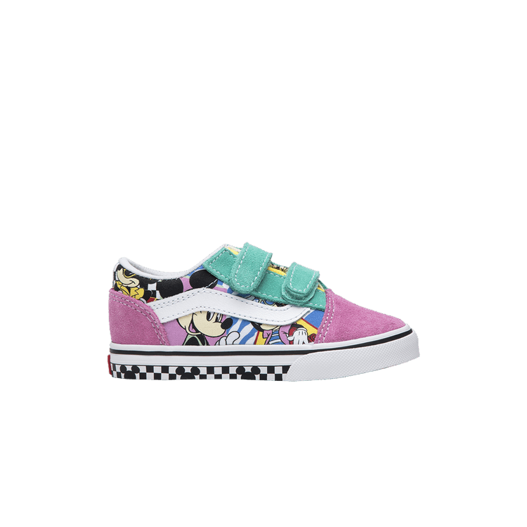 Disney x Vans Old Skool Velcro Toddler '80s Mickey' — 80S Mickey/True White