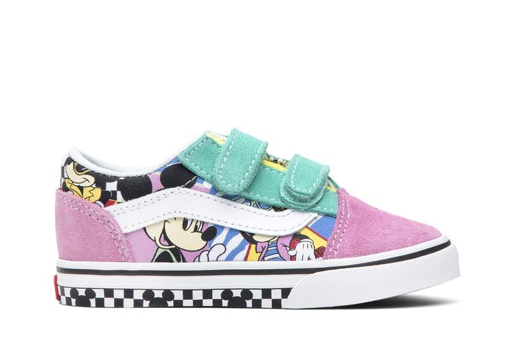 Disney x Vans Old Skool Velcro Toddler '80s Mickey' — 80S Mickey/True White