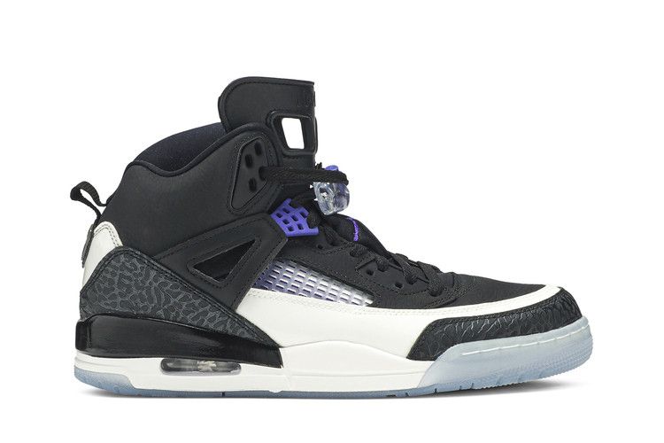 Air Jordan Spizike 'Concord' — black/dark concord-white