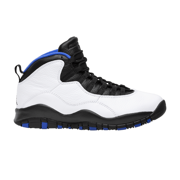 Air Jordan 10 Retro 'Orlando' 2018 — White/Black-Royal-Metallic Silver
