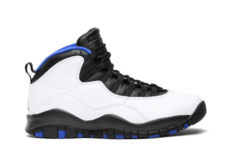 Air Jordan 10 Retro 'Orlando' 2018 — White/Black-Royal-Metallic Silver