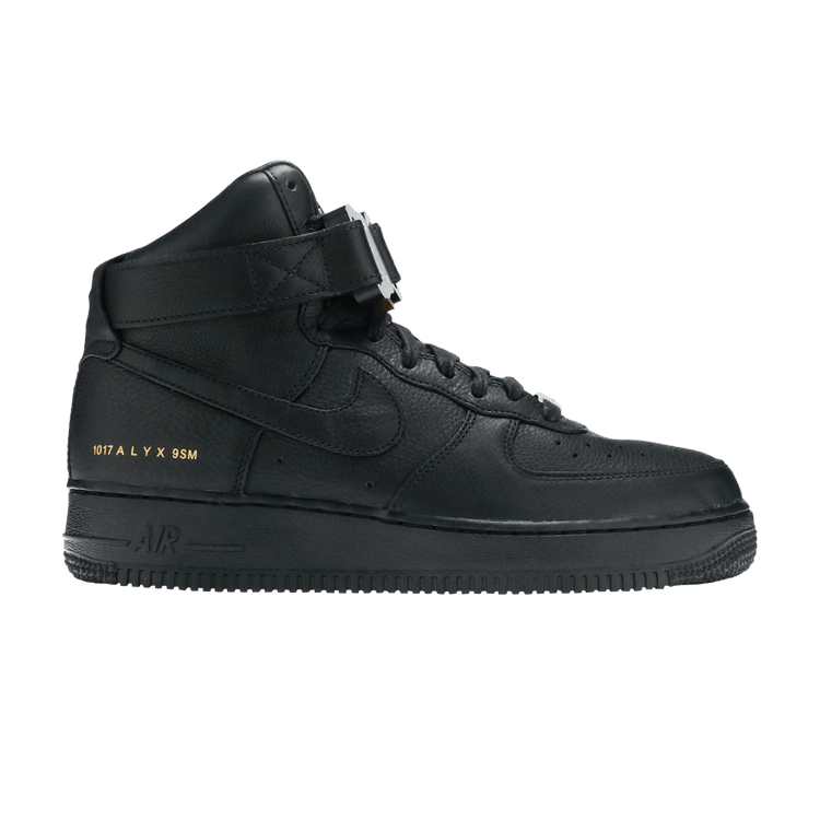 1017 ALYX 9SM x Nike Air Force 1 High 'Triple Black' — Black/Black/Black