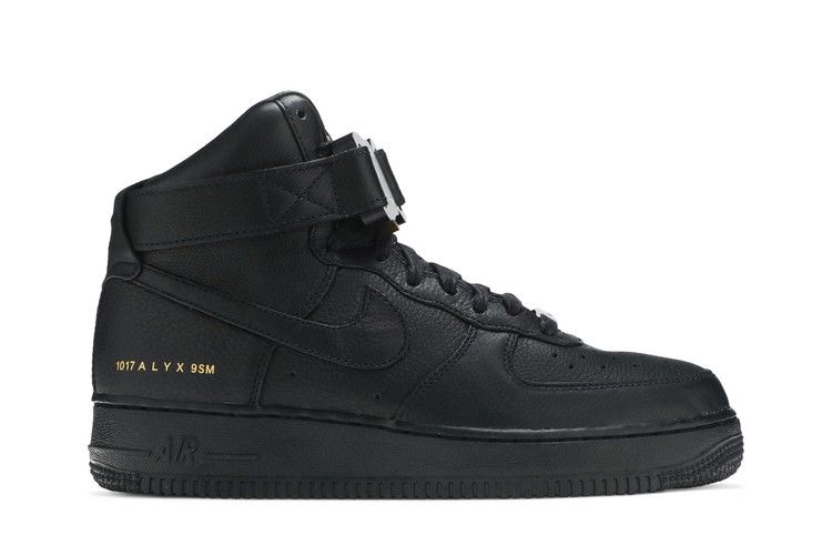 1017 ALYX 9SM x Nike Air Force 1 High 'Triple Black' — Black/Black/Black (2)