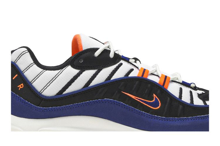 Nike Air Max 98 'New York' — White/Deep Royal Blue-Total Orange-Black (3)