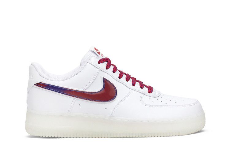 Nike Air Force 1 'De Lo Mio' — White/University Red-Sport Blue (2)