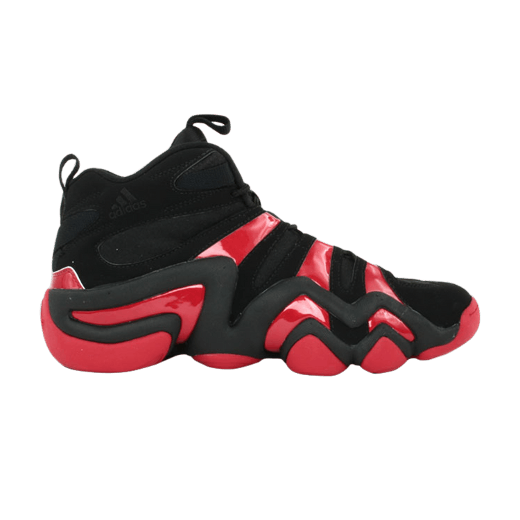 Adidas Crazy 8 — Black/University Red/Metallic Silver