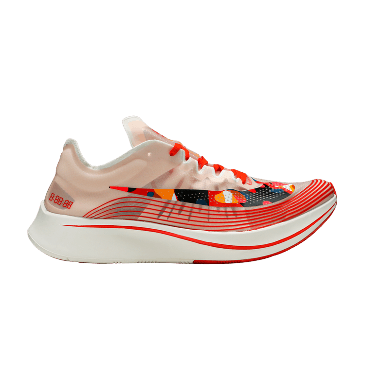 Nike Zoom Fly SP 'Camo Mismatch' — Team Orange/Black-Sail