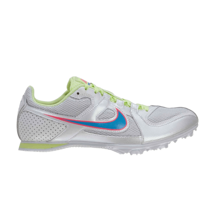 Nike Wmns Zoom Rival MD 6 'White' — White/Blue Glow-Pink Flash-Barely Volt