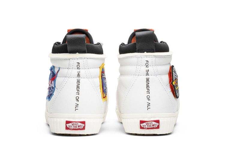 NASA x Vans Sk8-Hi 46 MTE DX 'Space Voyager' — True White/Marshmallow