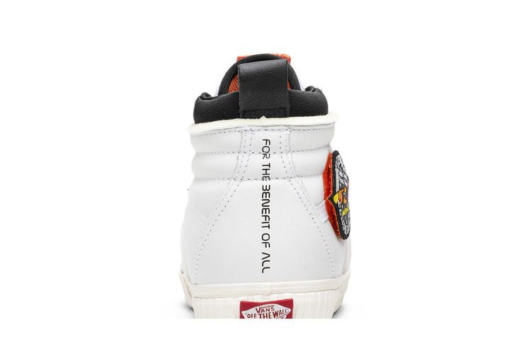 NASA x Vans Sk8-Hi 46 MTE DX 'Space Voyager' — True White/Marshmallow