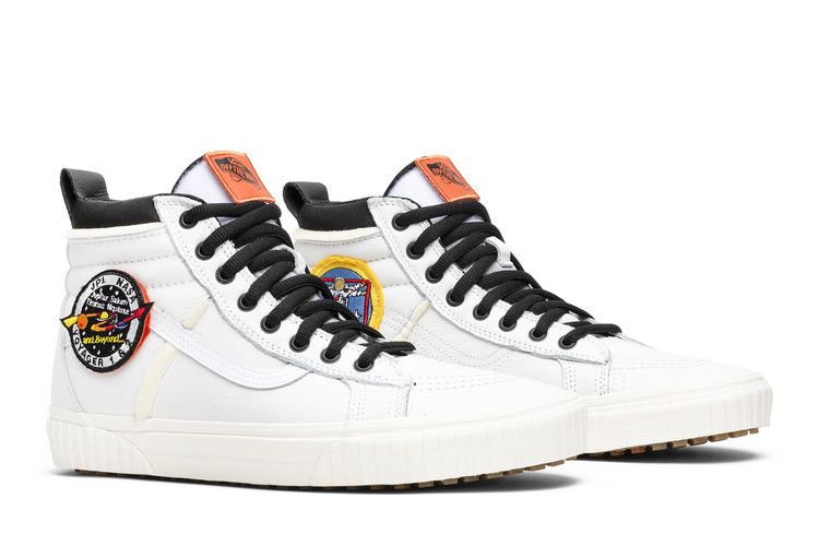 NASA x Vans Sk8-Hi 46 MTE DX 'Space Voyager' — True White/Marshmallow
