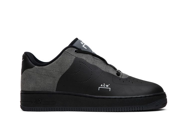 A-Cold-Wall* x Nike Air Force 1 Low 'Black' — Black/Dark Grey-White (2)