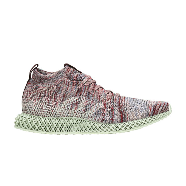 Kith x adidas Futurecraft 4D 'Aspen' — Aero Green/White/Maroon