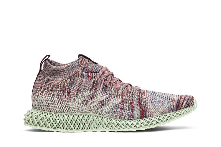 Kith x adidas Futurecraft 4D 'Aspen' — Aero Green/White/Maroon