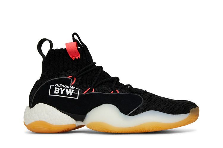 Adidas Crazy BYW X 'Core Black' — Core Black/Core Black/Bluebird