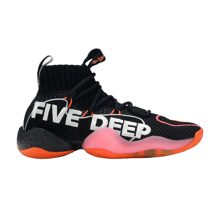 Adidas Crazy BYW X PE 'Wall Way' — Core Black/Footwear White/Orange