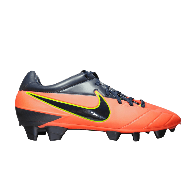 Nike Total 90 Laser 4 FG 'Bright Crimson Dark Obsidian' — Bright Crimson/Dark Obsidian/Electric Green