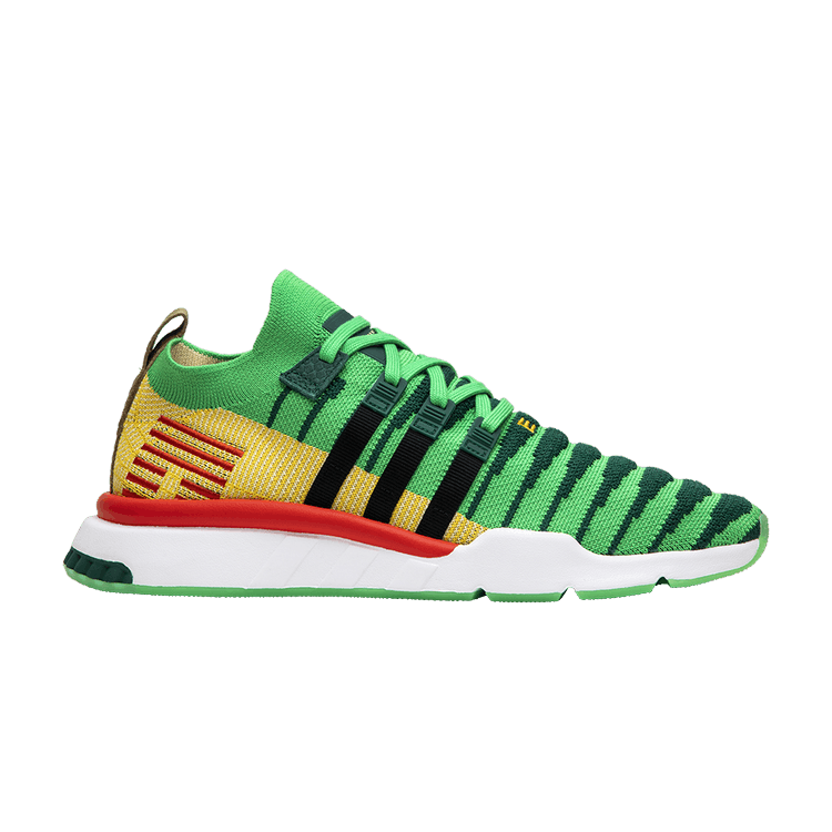 Dragon Ball Z x adidas EQT Support Mid ADV Primeknit ‘Shenron’ — Collegiate Green/Core Black-Bold Gold