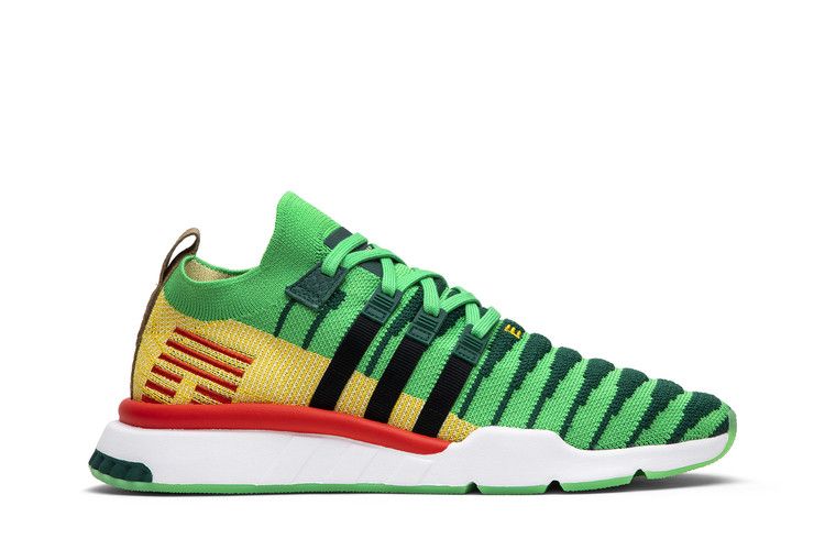 Dragon Ball Z x adidas EQT Support Mid ADV Primeknit ‘Shenron’ — Collegiate Green/Core Black-Bold Gold