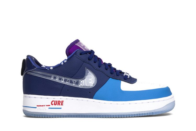 Nike Wmns Air Force 1 Low 'Doernbecher' 2018 — Deep Royal Blue/Clear-Light Photo Blue-White-University Red (2)