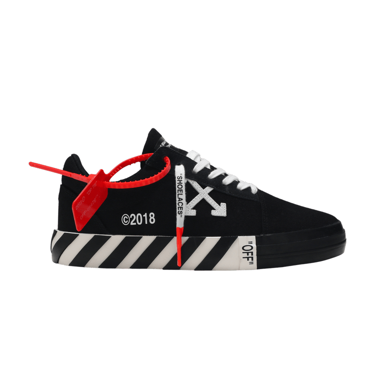 Off-White Vulc Low Top 'Black' — Black