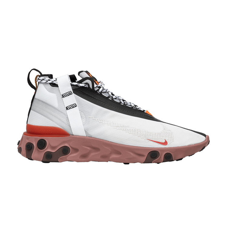 Nike React Runner Mid WR ISPA 'Summit White' — Summit White/Off White-Light Crimson