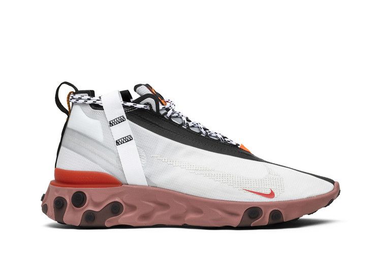 Nike React Runner Mid WR ISPA 'Summit White' — Summit White/Off White-Light Crimson