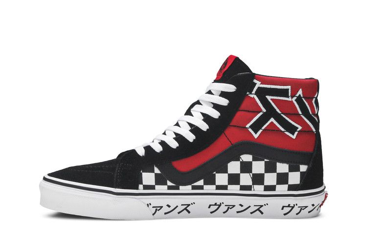 Vans Sk8-Hi Reissue 'Japanese Type' — Racing Red/True White