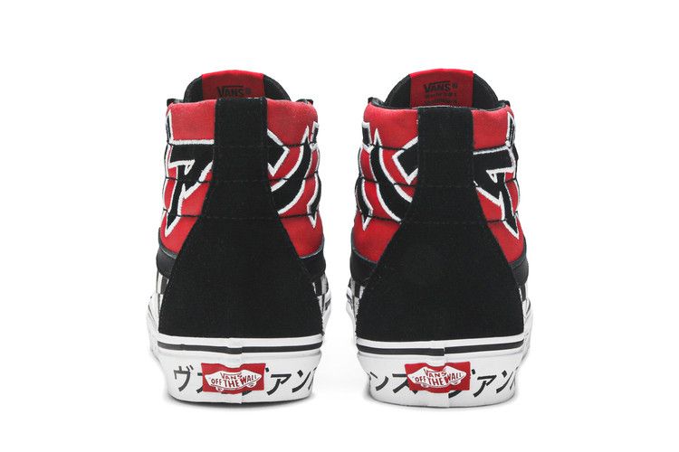 Vans Sk8-Hi Reissue 'Japanese Type' — Racing Red/True White