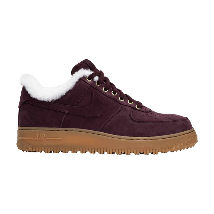 Nike Air Force 1 Premium Winter 'Burgundy Crush' — Burgundy Crush/Gum Light Brown