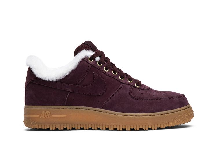 Nike Air Force 1 Premium Winter 'Burgundy Crush' — Burgundy Crush/Gum Light Brown (2)