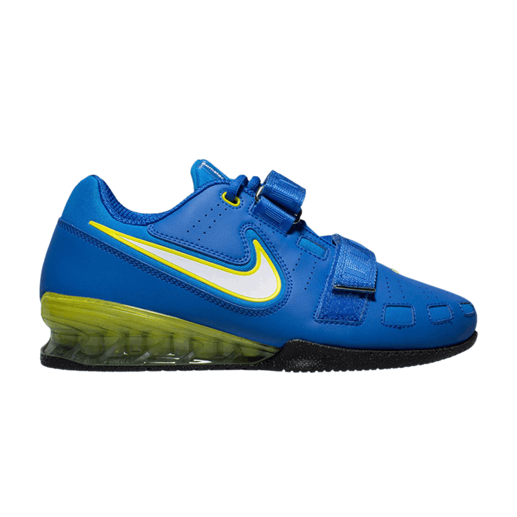 Nike Romaleos 2 'Hyper Cobalt' Sample — Hyper Cobalt/White/Electric Yellow/Black