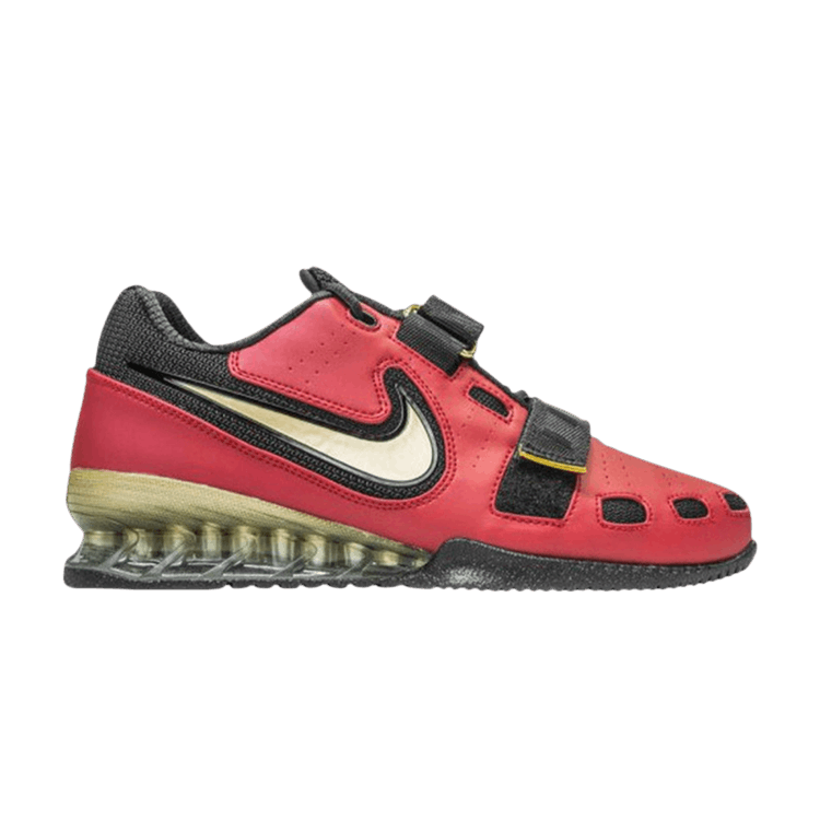 Nike Romaleos 2 'Varsity Red Metallic Gold' Sample — Varsity Red/Metallic Gold/Black