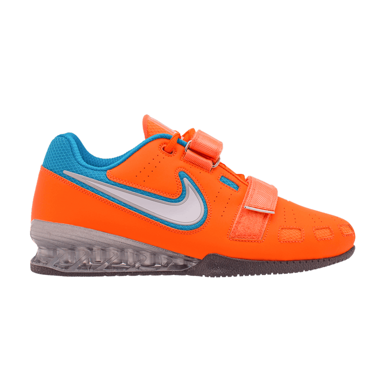 Nike Romaleos 2 'Total Orange Blue Lagoon' Sample — Total Orange/White/Blue Lagoon/Metallic Silver