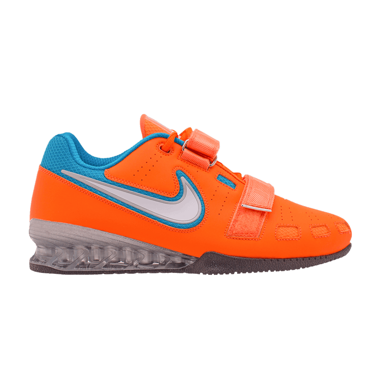 Nike Romaleos 2 'Total Orange Blue Lagoon' — Total Orange/White/Blue Lagoon/Metallic Silver