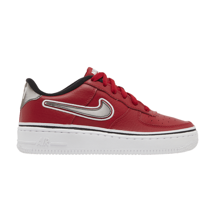 Nike Air Force 1 LV8 Sport GS 'Varsity Red' — Varsity Red/Black-White