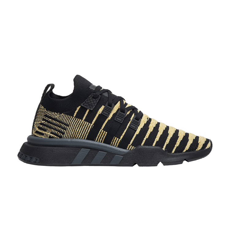 Dragon Ball Z x adidas EQT Support Mid ADV Primeknit 'Super Shenron' — Core Black/Core Black/Gold Metallic