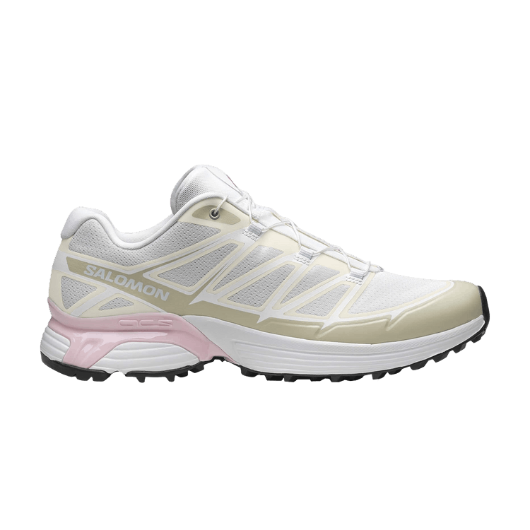 Salomon XT-Pathway 2 'White Almond Milk Fairytale' — White/Brown/Pink