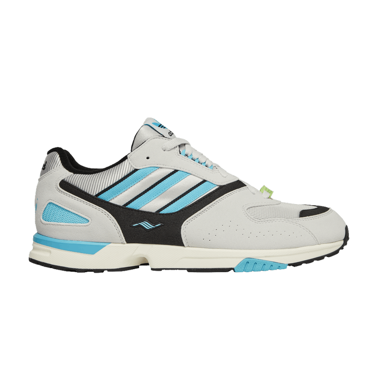 Adidas ZX 4000 OG 'Grey Cyan' — Grey/Core Black/Bright Cyan