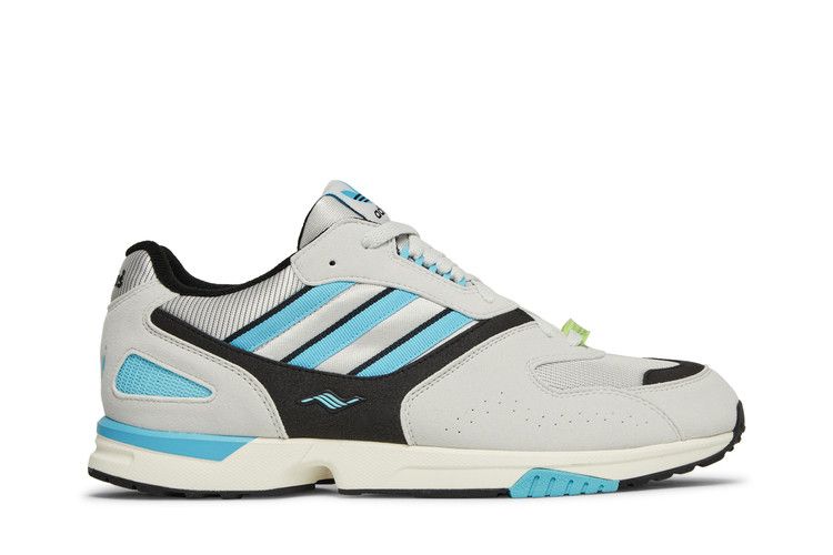 Adidas ZX 4000 OG 'Grey Cyan' — Grey/Core Black/Bright Cyan